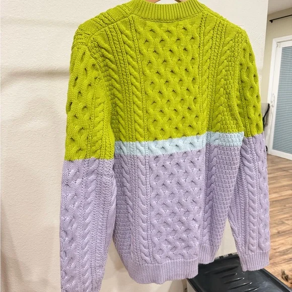 KENZO men’s sweater size M blocking colors New without tag - Picture 4 of 8